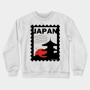 Tokyo, Japan Postage stamp Crewneck Sweatshirt